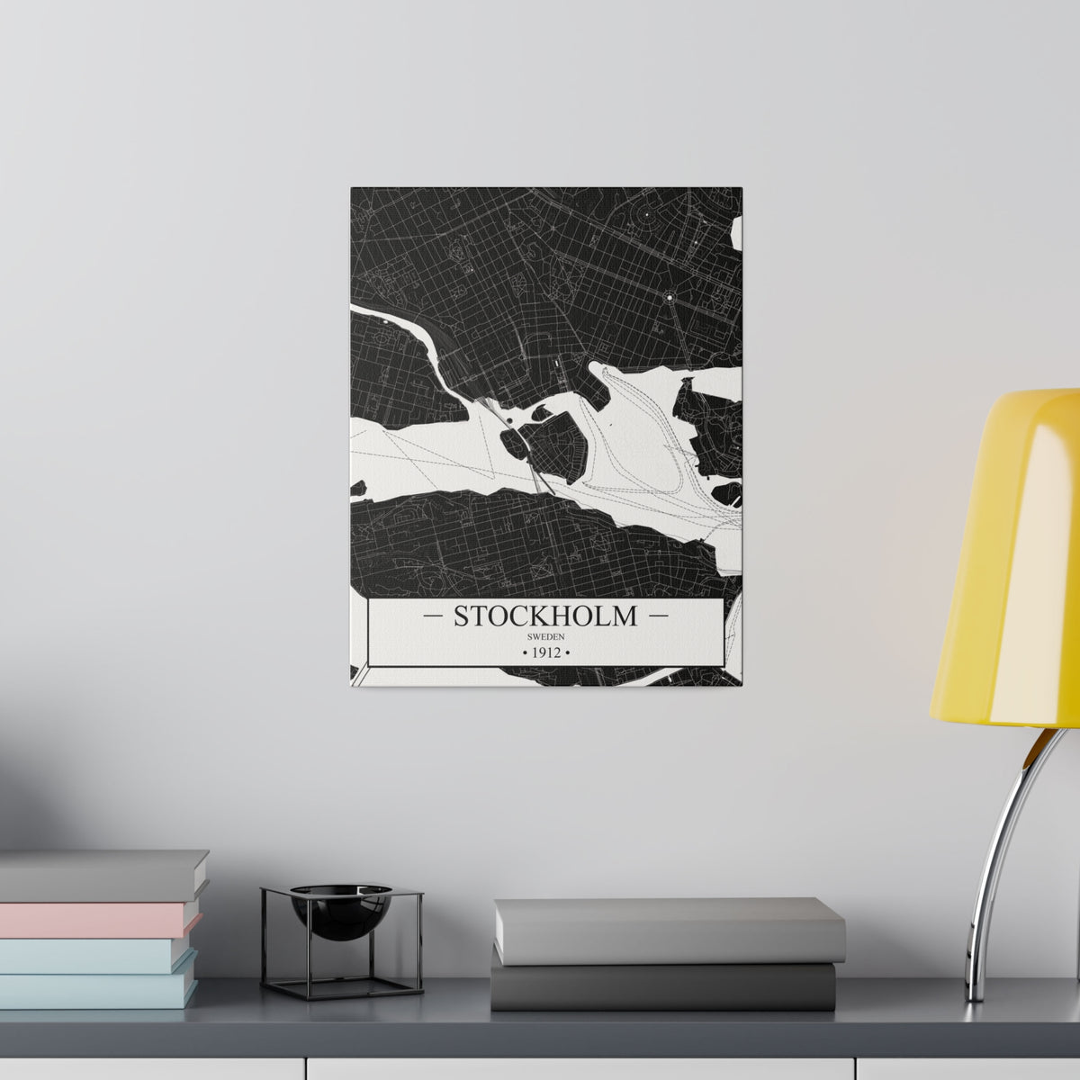 Stockholm, Sweden 1912 Matte Canvas, Stretched, 0.75"