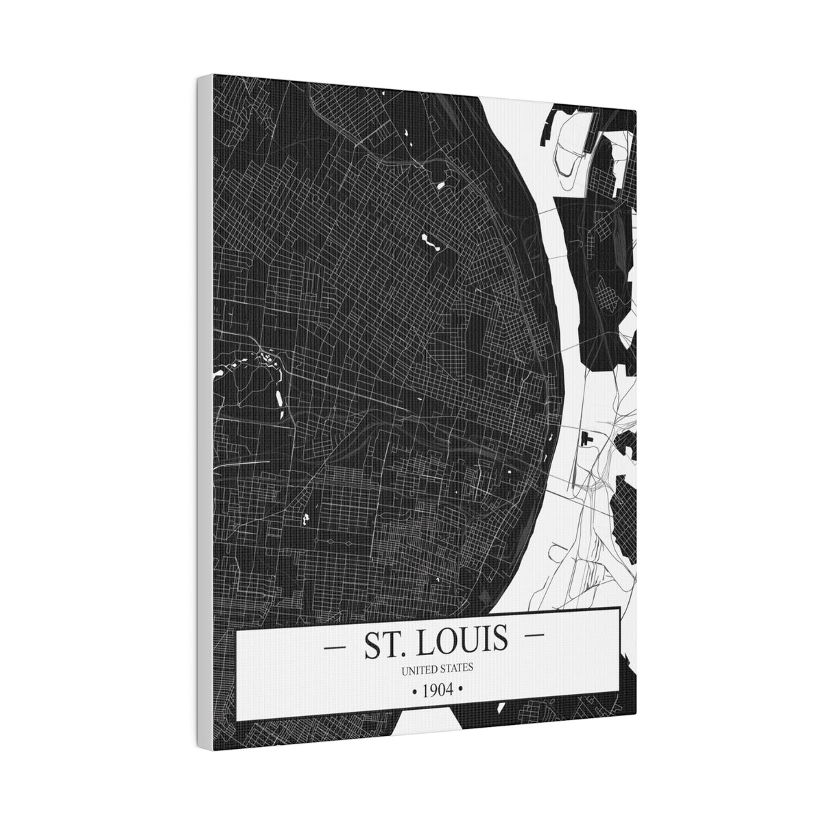 St. Louis, United States 1904 Matte Canvas, Stretched, 0.75"