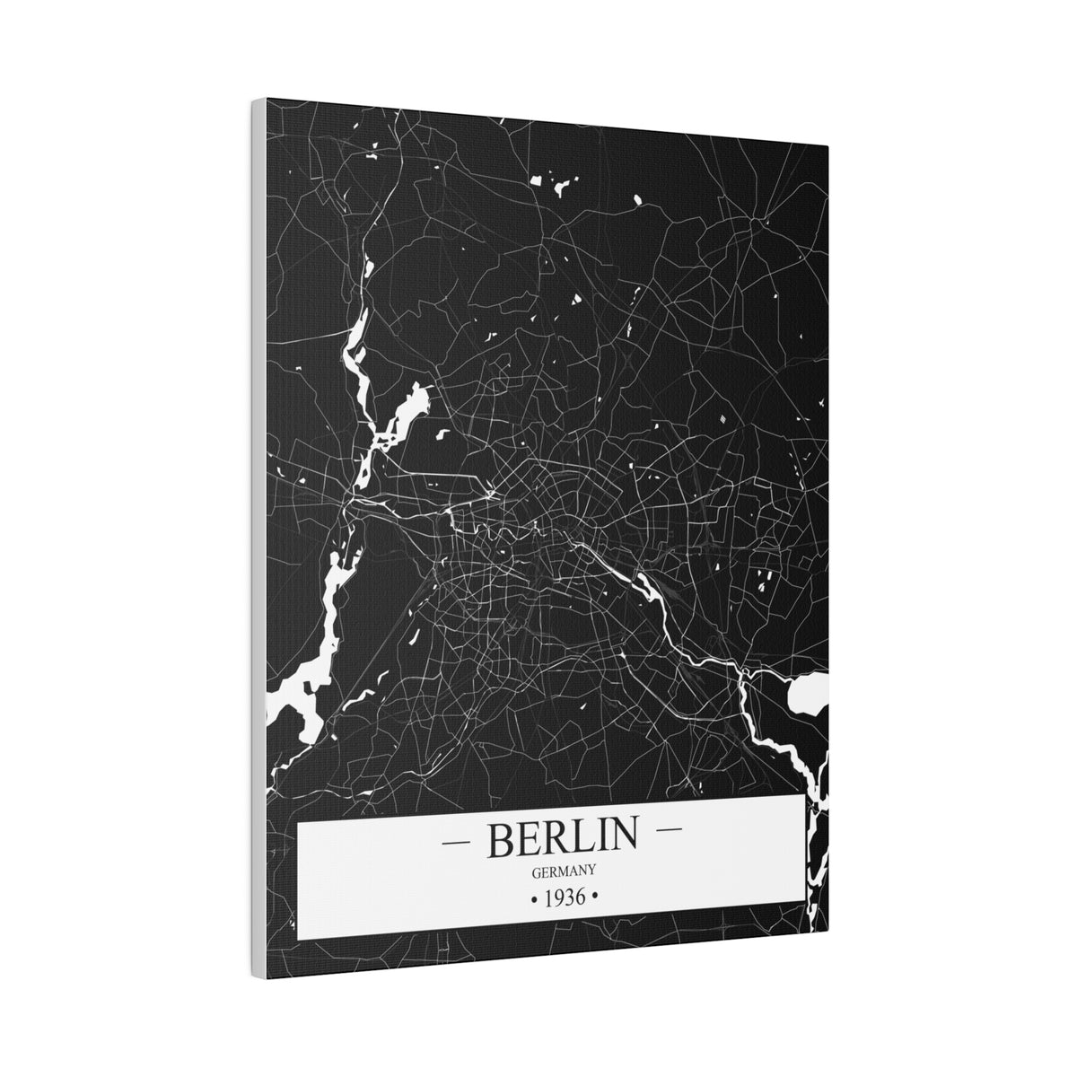 Berlin, Germany 1936 Matte Canvas, Stretched, 0.75"