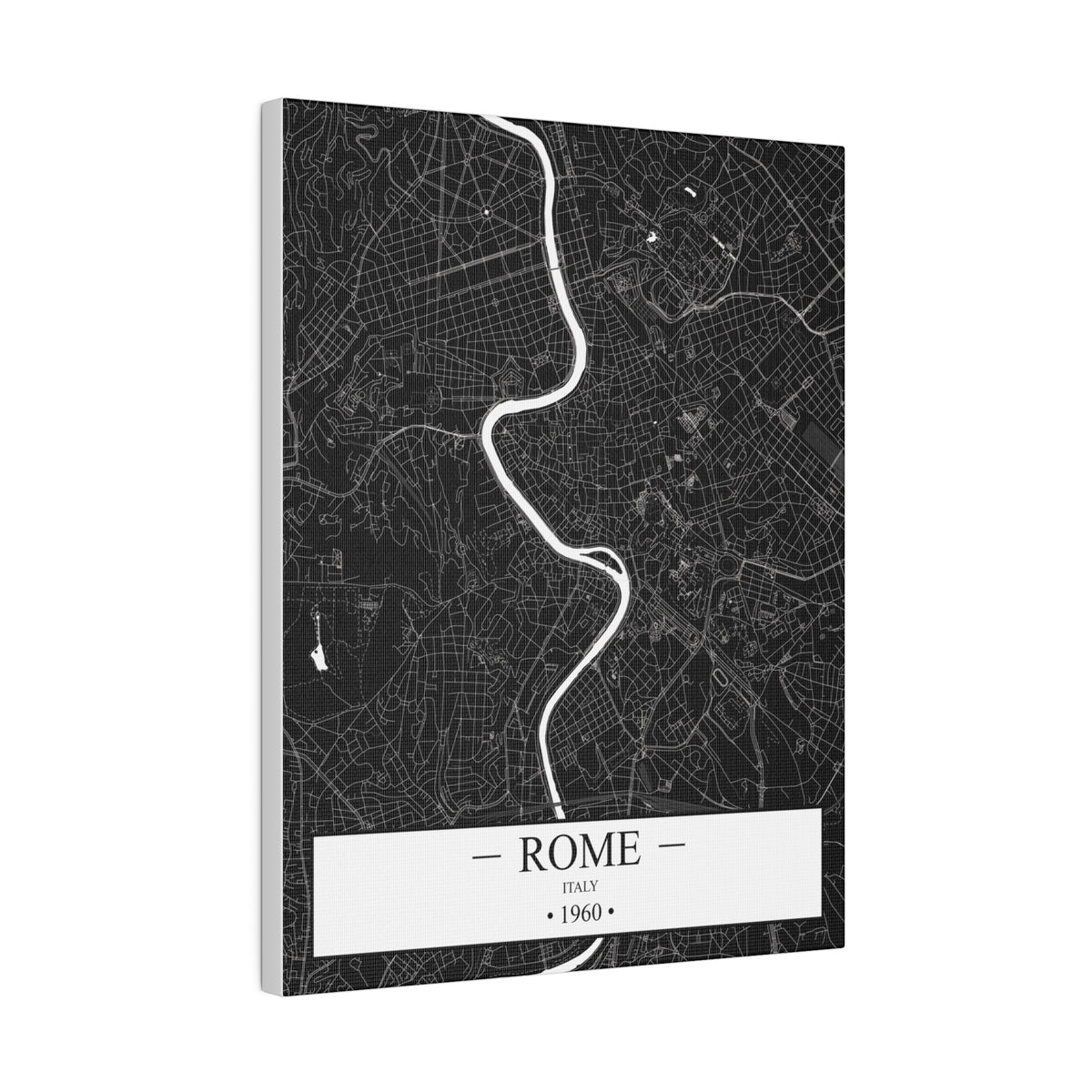 Rome, Italy 1960 Matte Canvas, Stretched, 0.75"