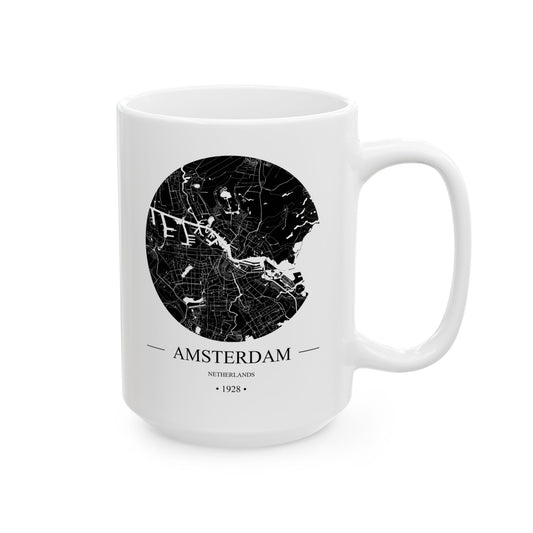 Amsterdam, Netherlands 1928 Olympics Ceramic Mug, (11oz, 15oz)