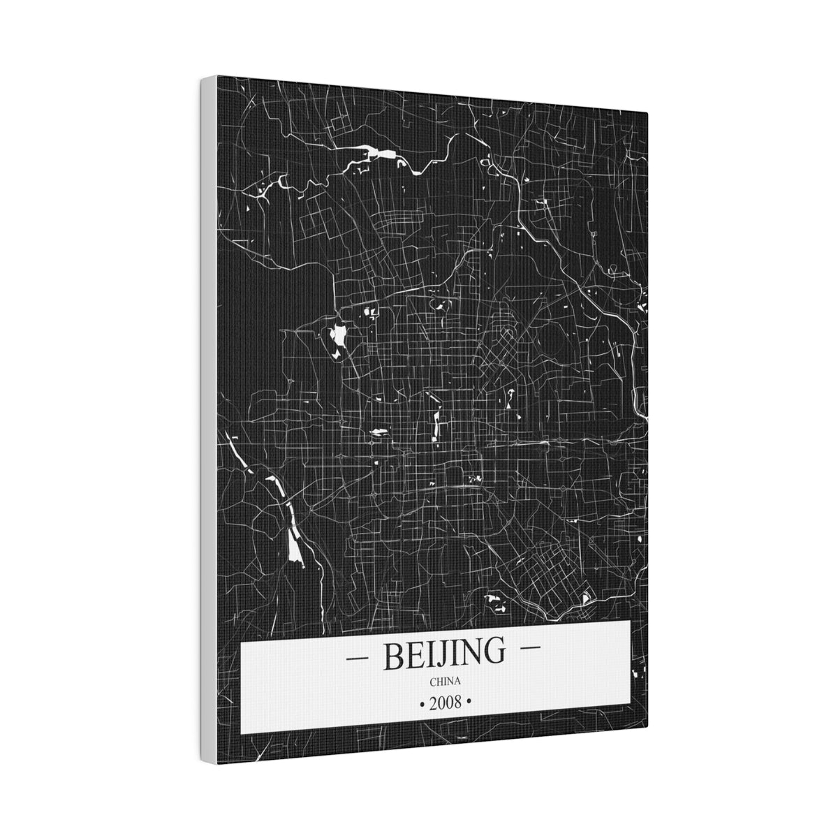 Beijing, China 2008 Matte Canvas, Stretched, 0.75"