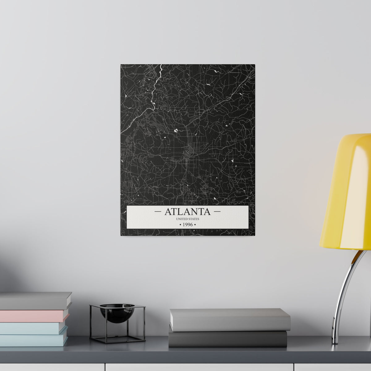 Atlanta, United States 1996 Matte Canvas, Stretched, 0.75"