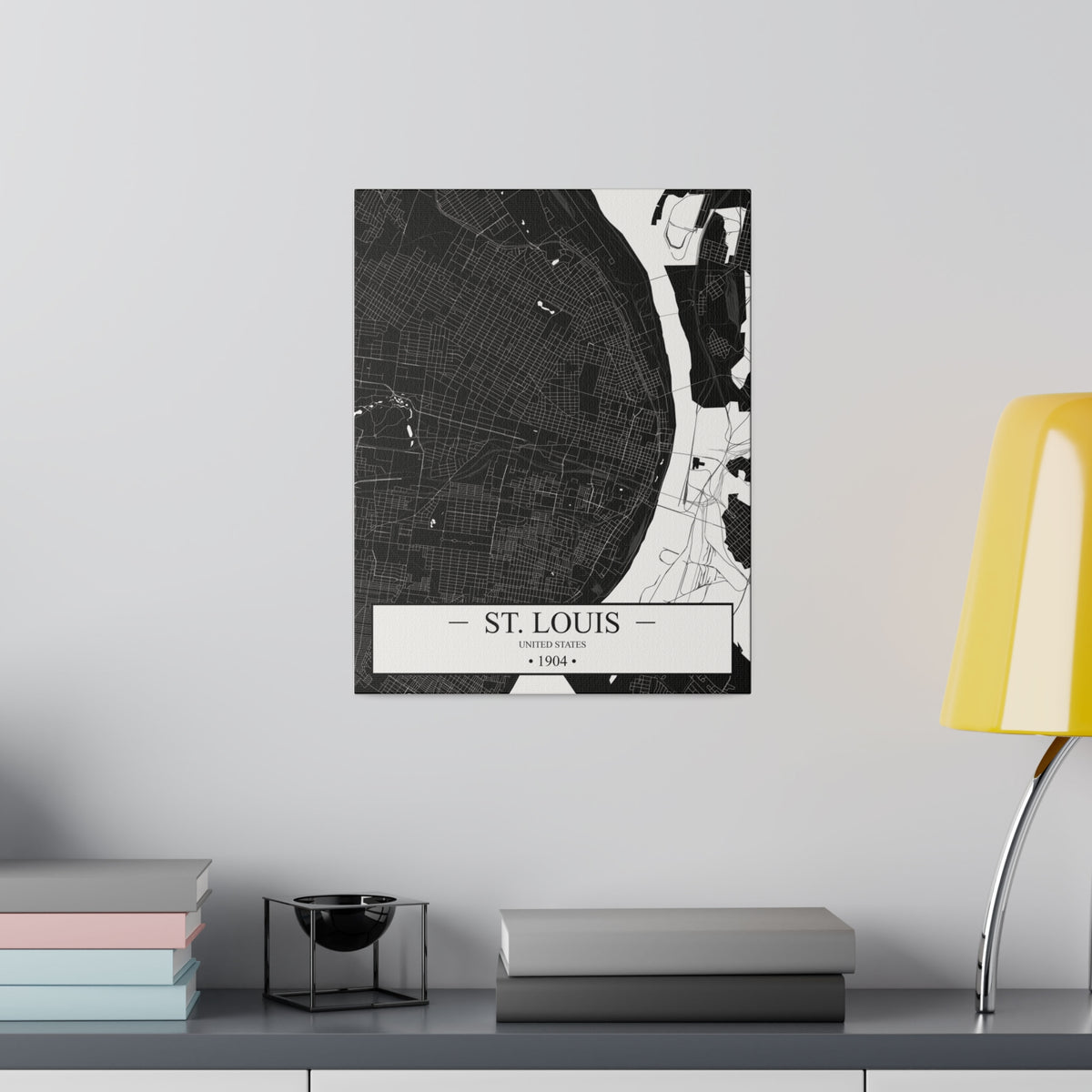 St. Louis, United States 1904 Matte Canvas, Stretched, 0.75"