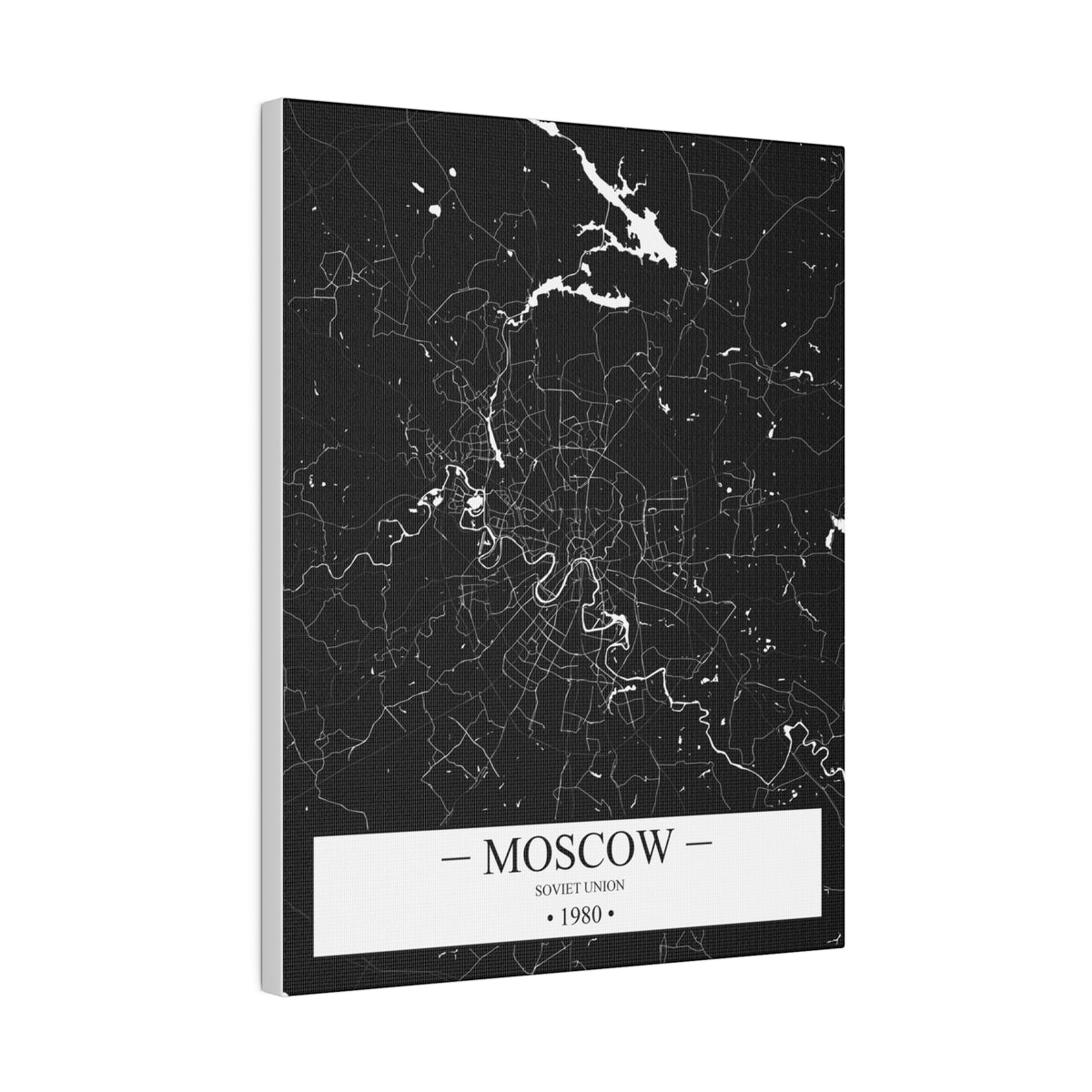 Moscow, Soviet Union 1980 Matte Canvas, Stretched, 0.75"