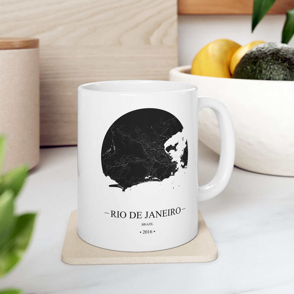 Rio de Janeiro, Brazil 2016 Olympics Ceramic Mug, (11oz, 15oz)