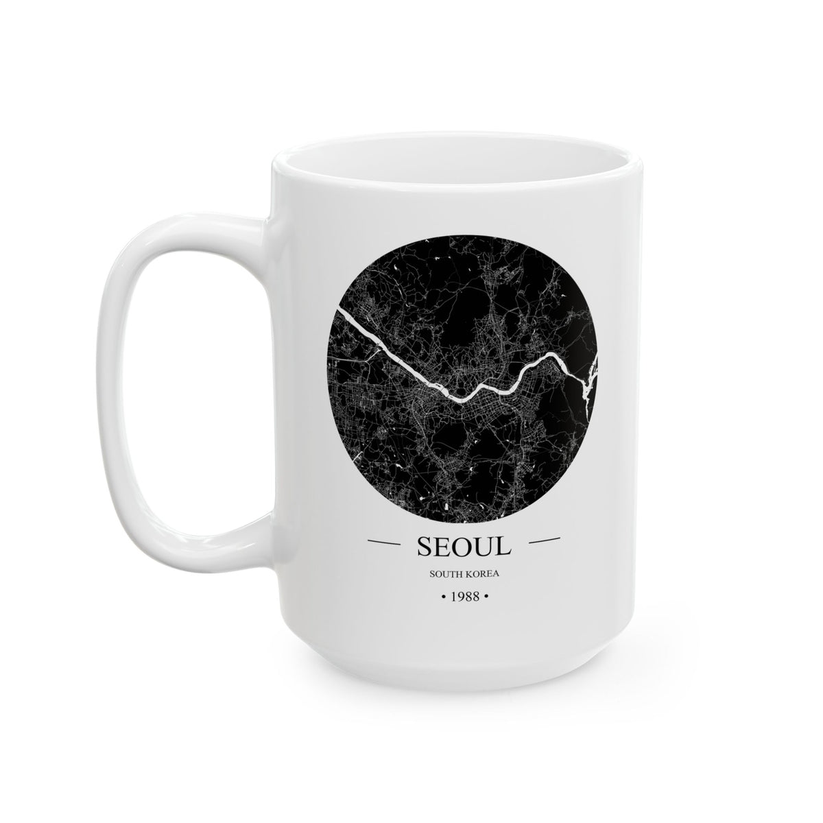 Seoul, South Korea 1988 Olympics Ceramic Mug, (11oz, 15oz)