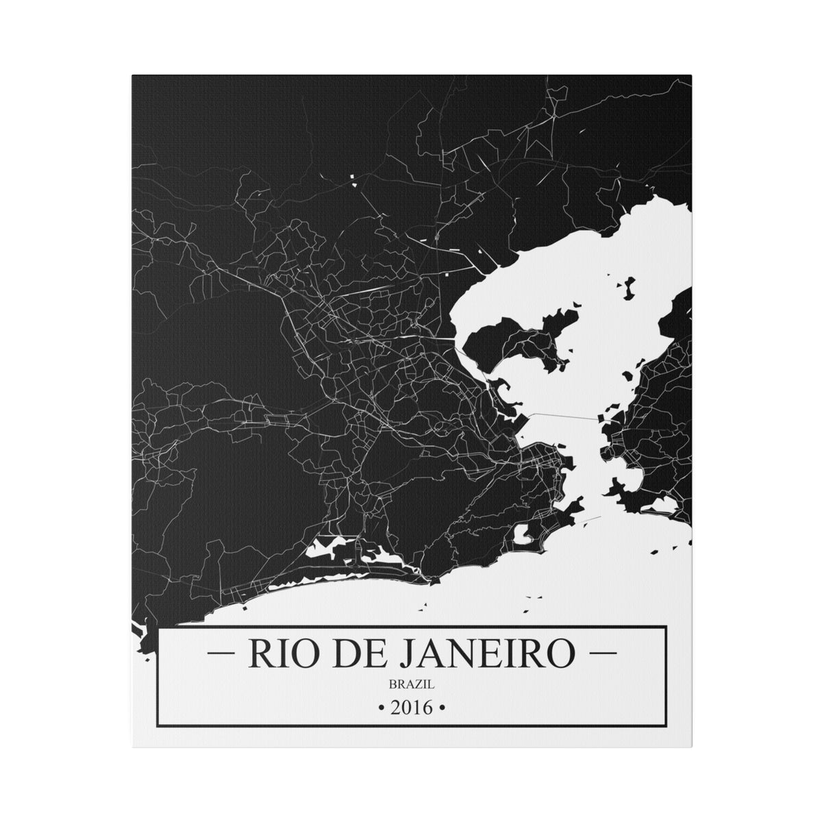 Rio De Janeiro, Brazil 2016 Matte Canvas, Stretched, 0.75"