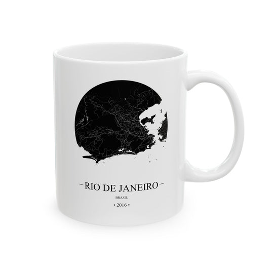 Rio de Janeiro, Brazil 2016 Olympics Ceramic Mug, (11oz, 15oz)