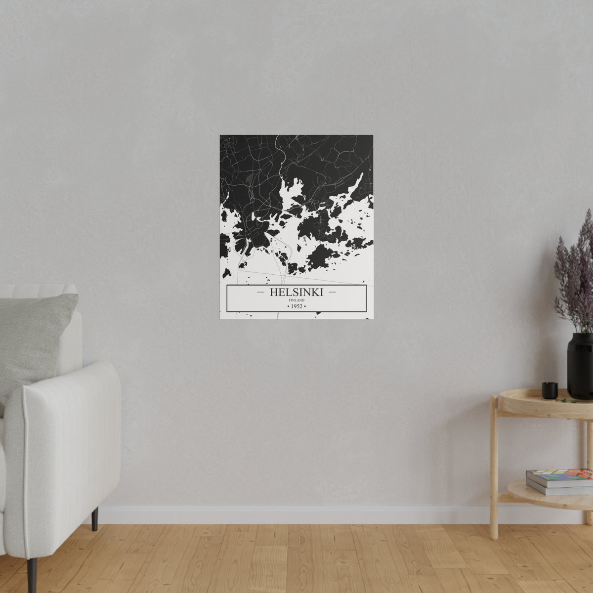 Helsinki, Finland 1952 Matte Canvas, Stretched, 0.75"