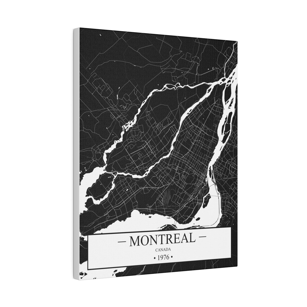 Montreal, Canada 1976 Matte Canvas, Stretched, 0.75"