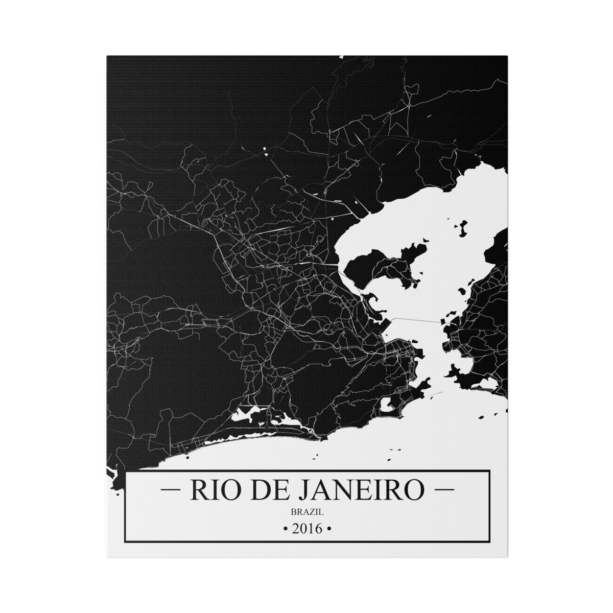 Rio De Janeiro, Brazil 2016 Matte Canvas, Stretched, 0.75"