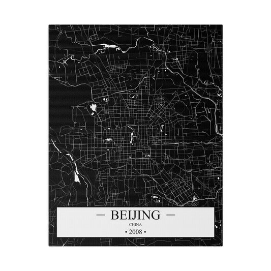 Beijing, China 2008 Matte Canvas, Stretched, 0.75"