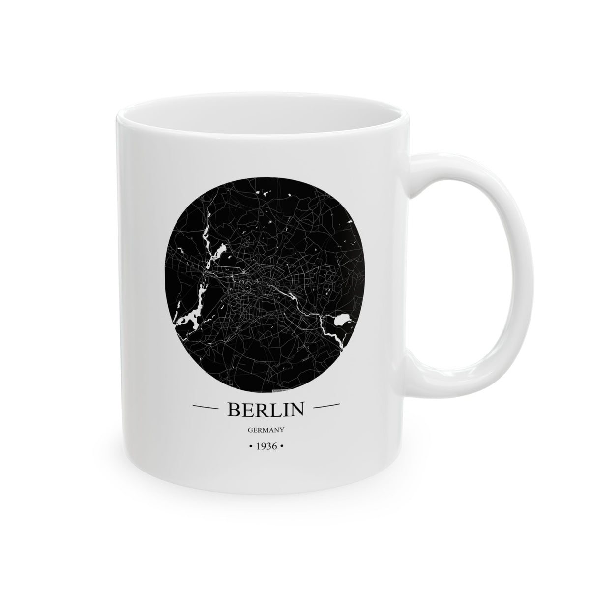 Berlin, Germany 1936 Olympics Ceramic Mug, (11oz, 15oz)