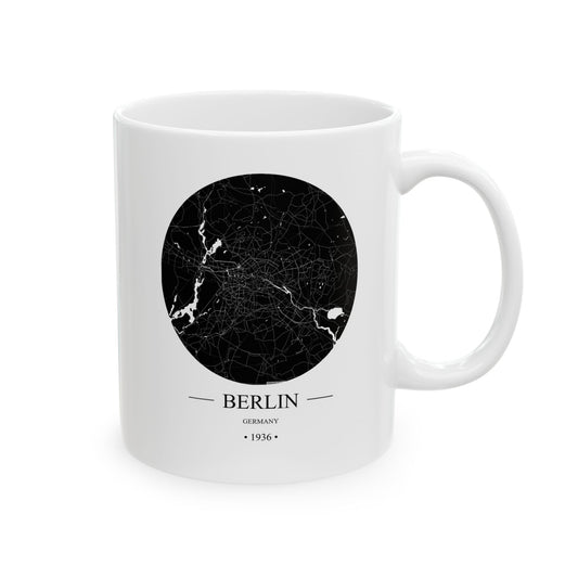 Berlin, Germany 1936 Olympics Ceramic Mug, (11oz, 15oz)