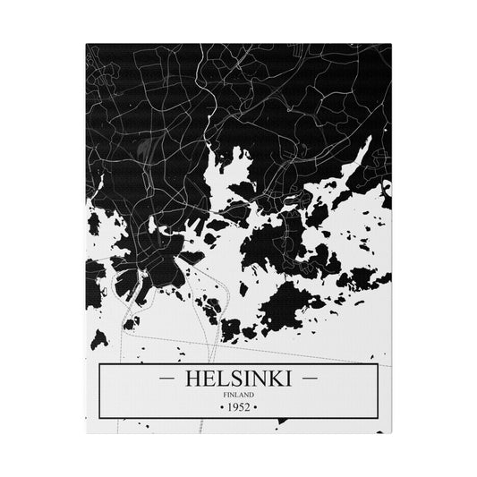 Helsinki, Finland 1952 Matte Canvas, Stretched, 0.75"