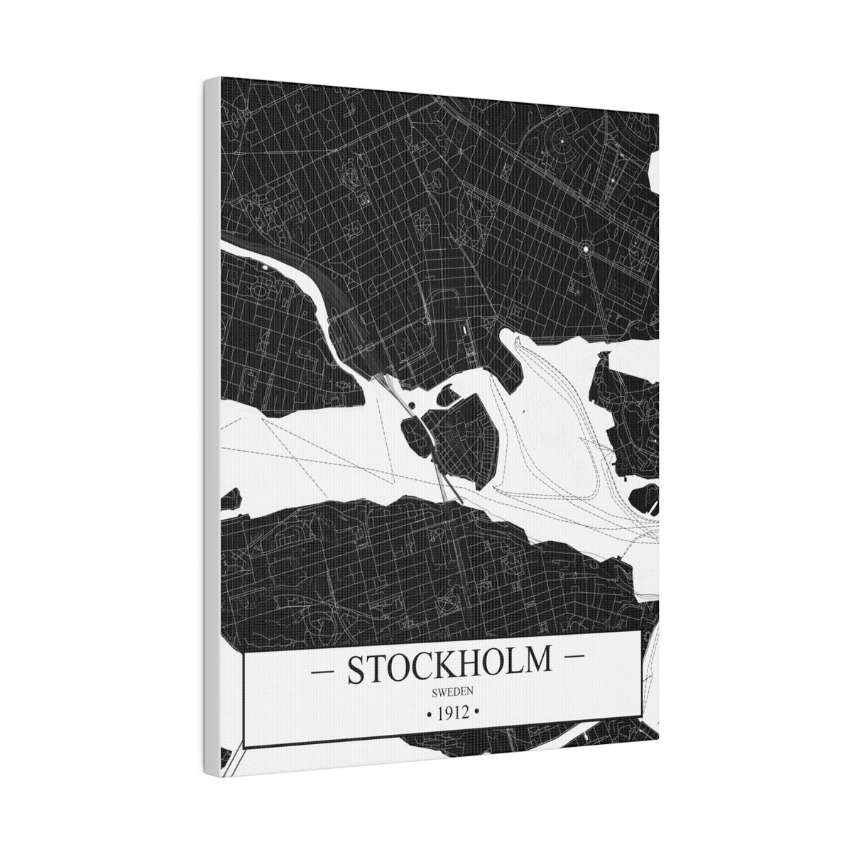 Stockholm, Sweden 1912 Matte Canvas, Stretched, 0.75"