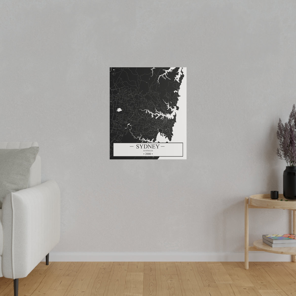 Sydney, Australia 2000 Matte Canvas, Stretched, 0.75"