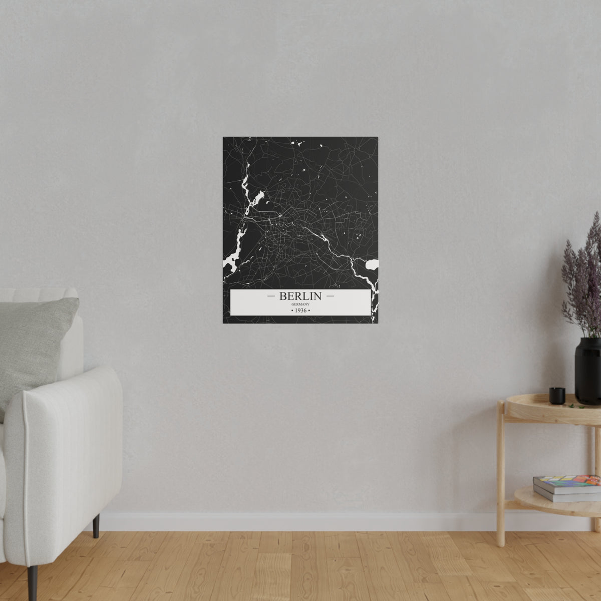 Berlin, Germany 1936 Matte Canvas, Stretched, 0.75"