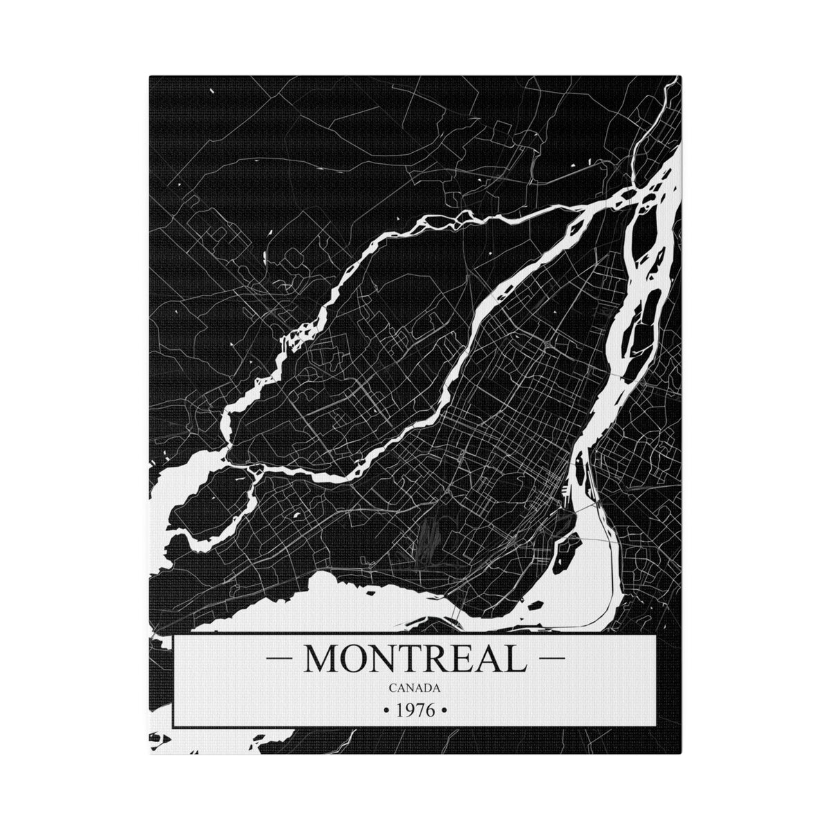 Montreal, Canada 1976 Matte Canvas, Stretched, 0.75"