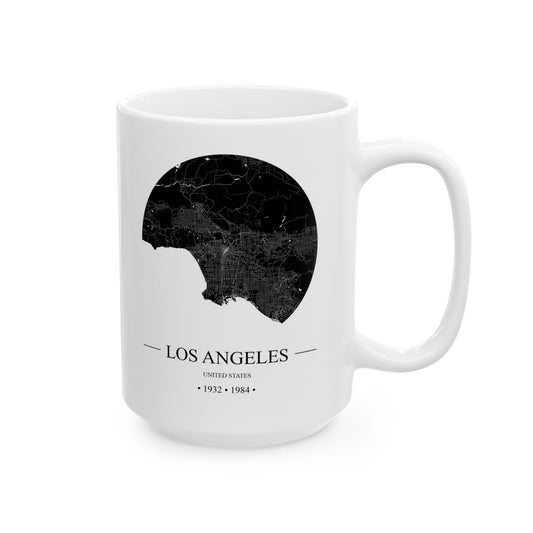 Los Angeles, United States 1932 & 1984 Olympics Ceramic Mug, (11oz, 15oz)