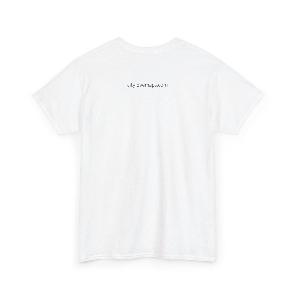 Barcelona, Spain 1992 Olympic Host City Map Unisex Heavy Cotton Tee